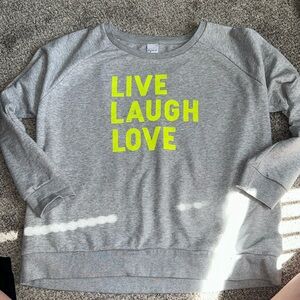Lucy Dodwell sweatshirt.